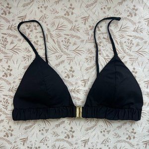 H&M Black bikini top in Size 6